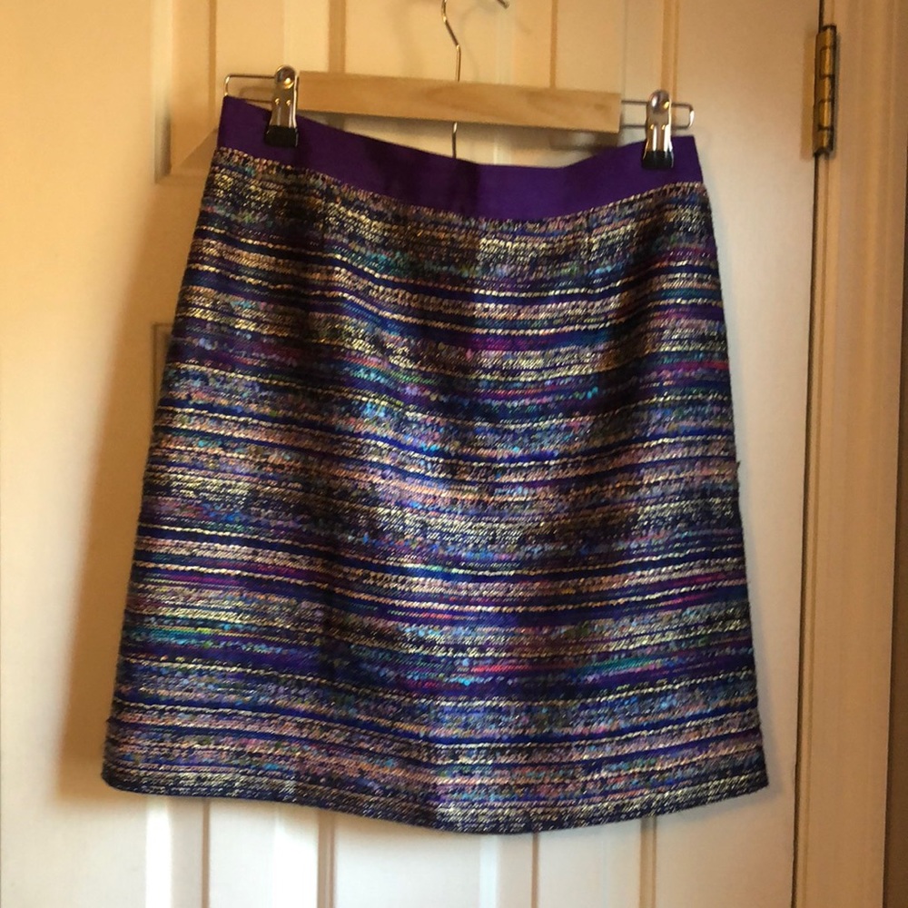 Kate Spade tweed mini skirt